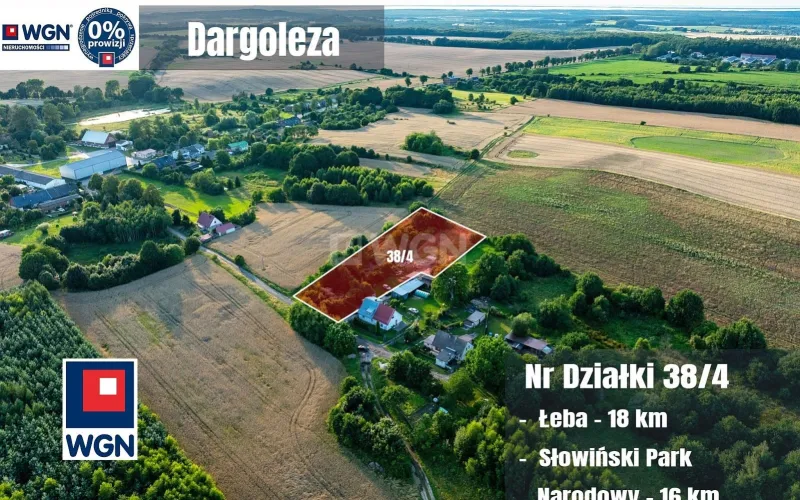 Działka na sprzedaż Dargoleza